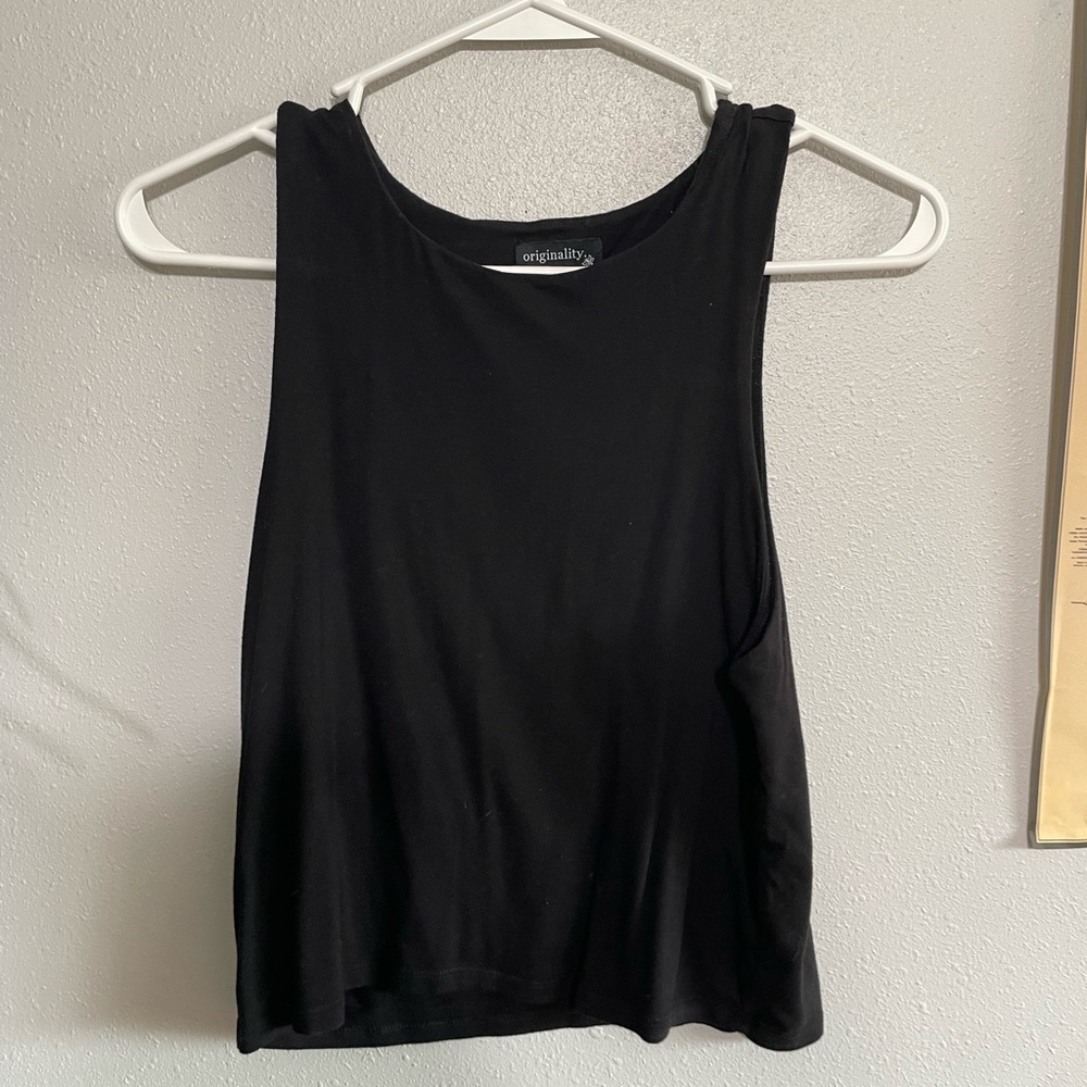 Originality medium cropped tank top